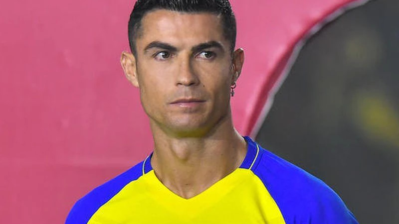 Cristiano Ronaldo, rico jogador português
