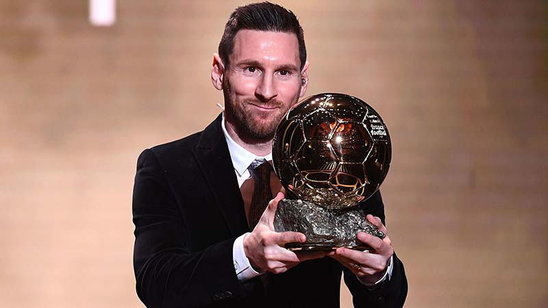 Messi có mấy quả bóng vàng năm 2019