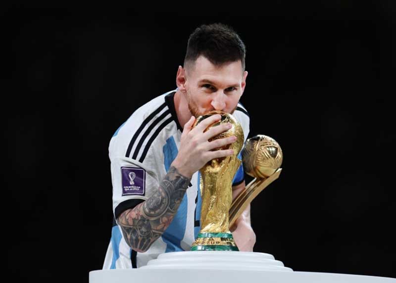 Messi vô địch World Cup mấy lần và năm nào?